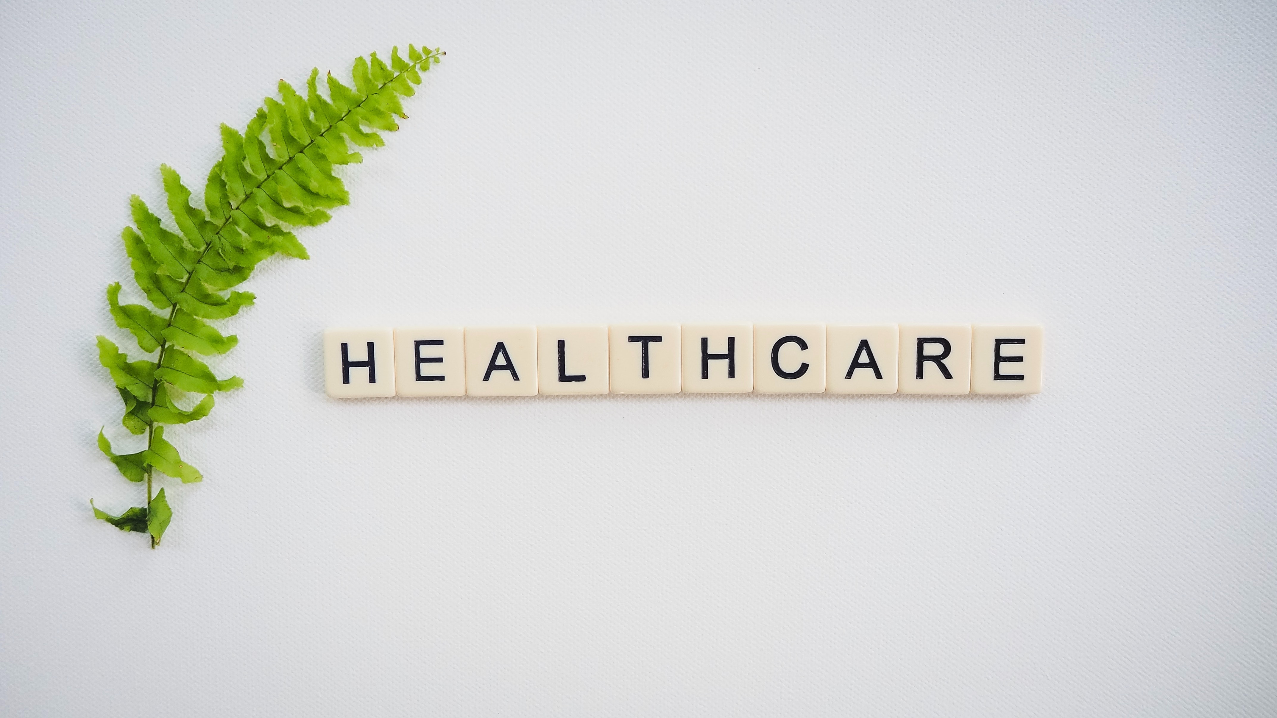 Image of scrabble letters spelling 'Health Care'